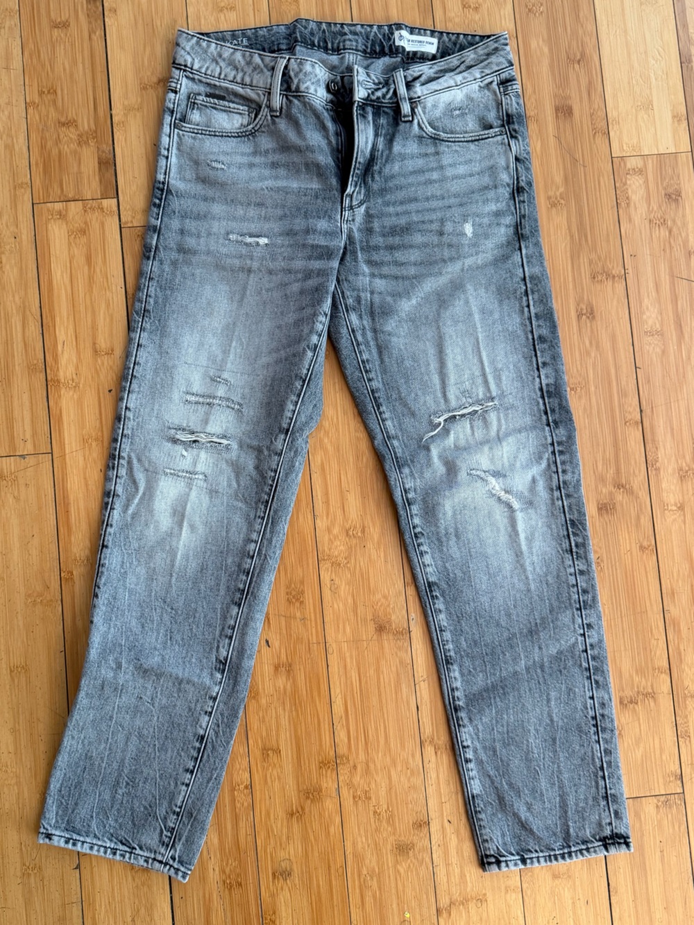 G-Star RAW Kate Boyfriend Jeans 25/32 Grey Distressed
